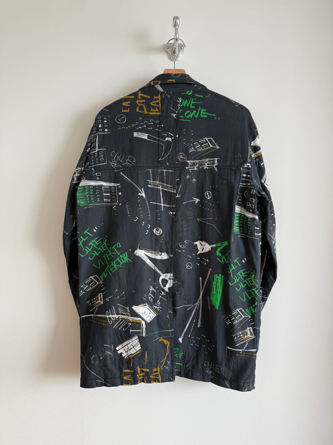 CULTURE CALL 패턴 집업 코트 상품이미지3