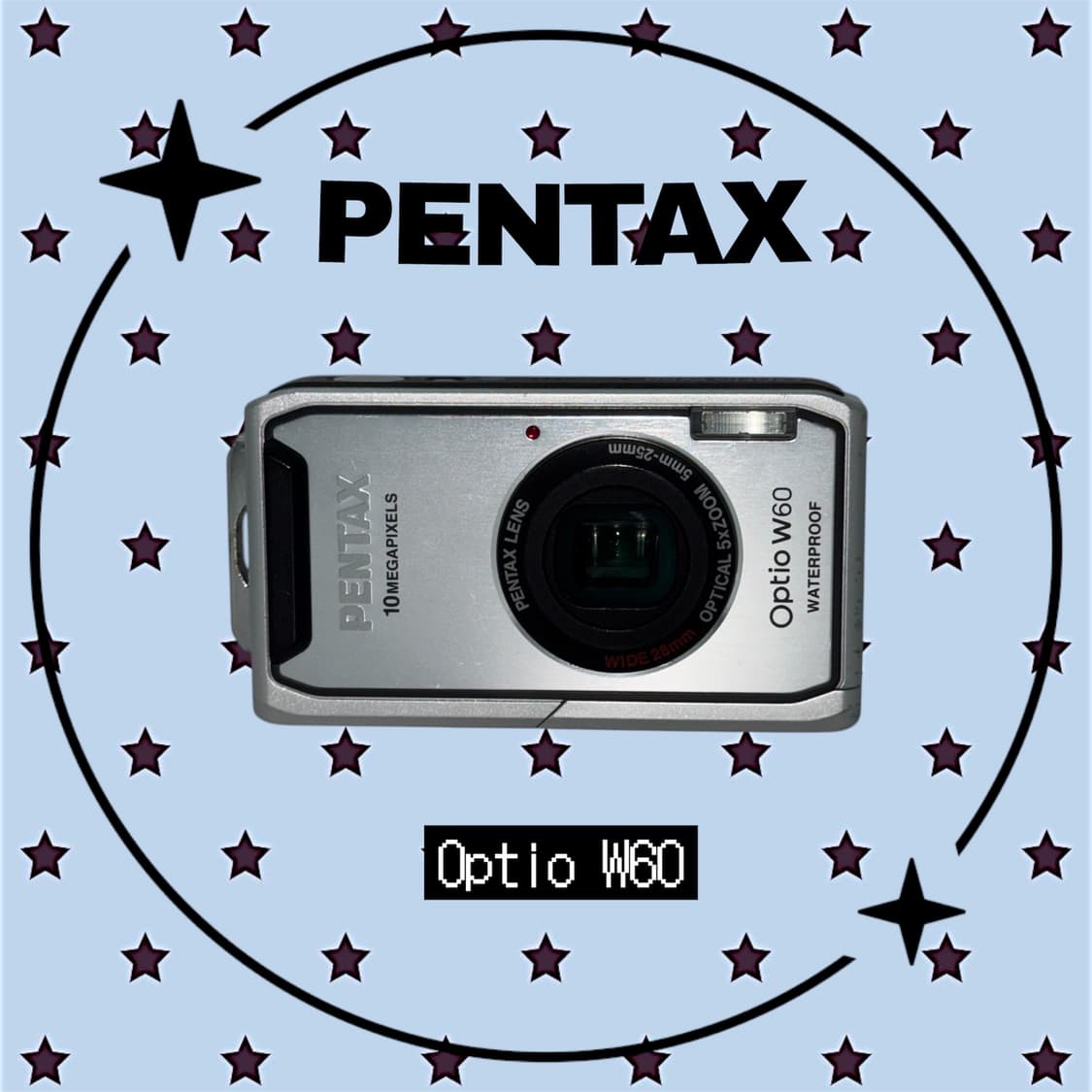 (한국어 지원✨) pentax 펜탁스 옵티오 w60 디카 디지털카메라 상품이미지1
