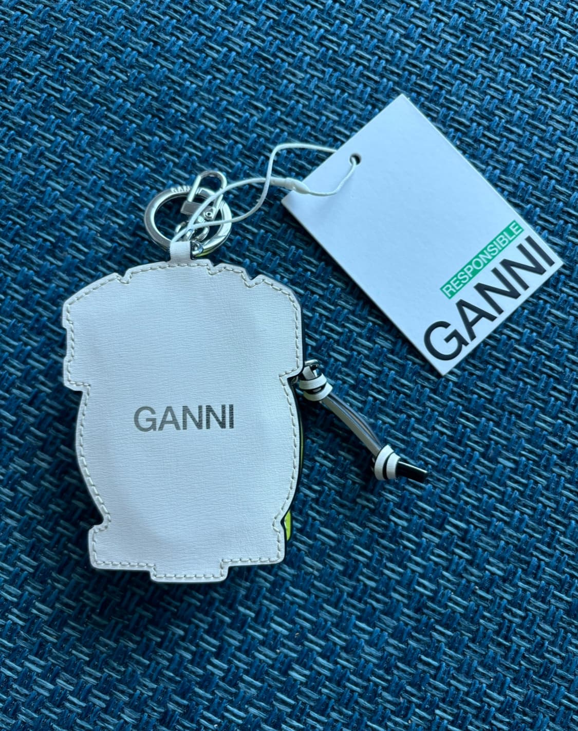 GANNI 로고 키링 동전지갑 상품이미지2