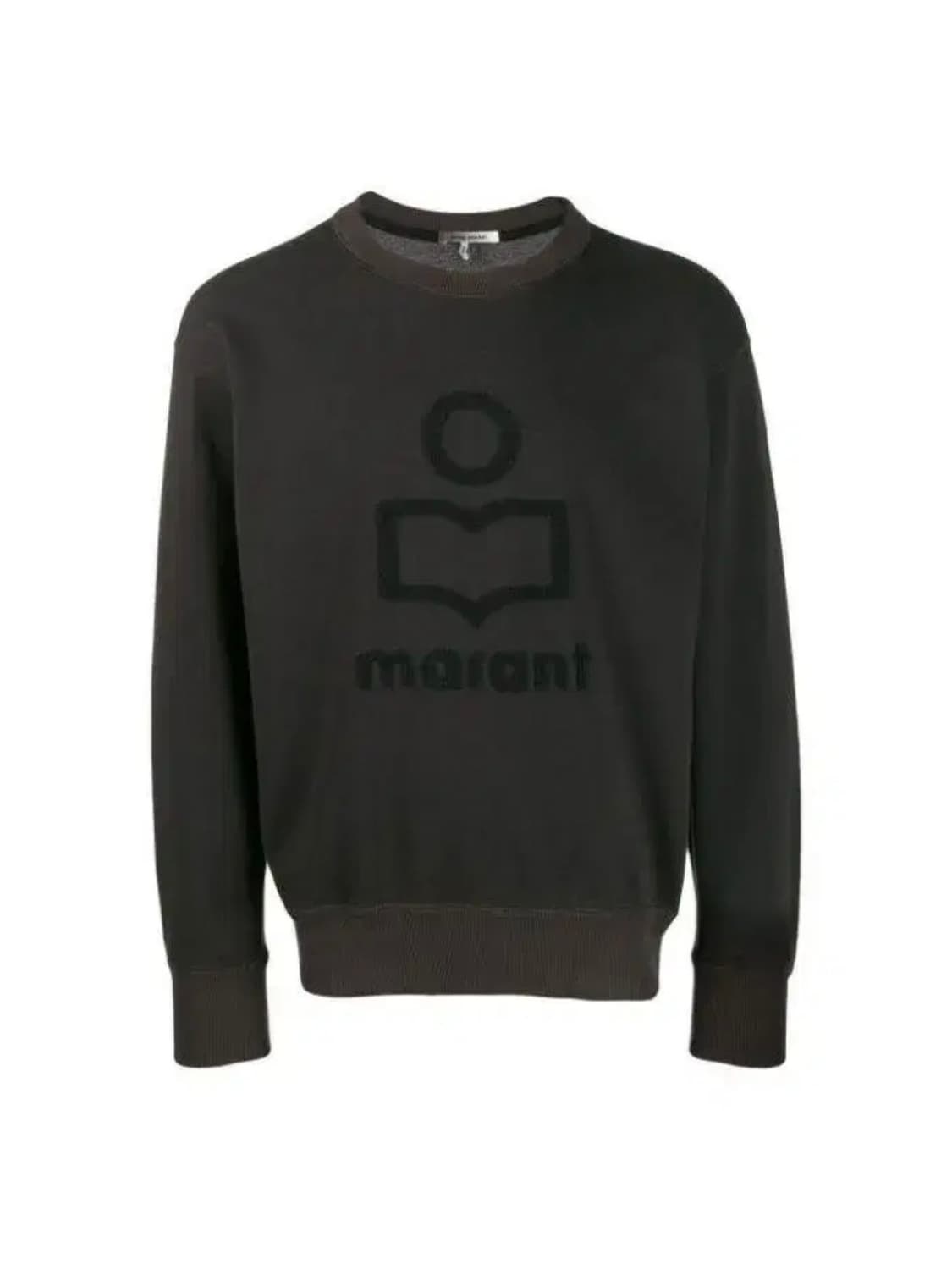 [M] 이자벨마랑 블랙 로고 스웨트셔츠 상품이미지1