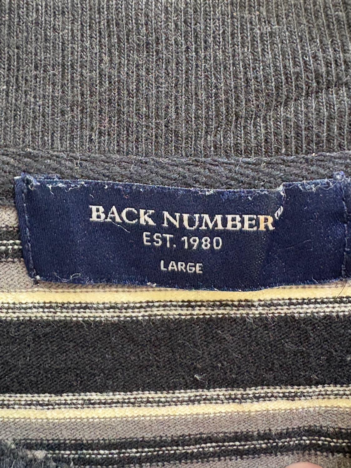 BACK NUMBER 롱슬리브 상품이미지6