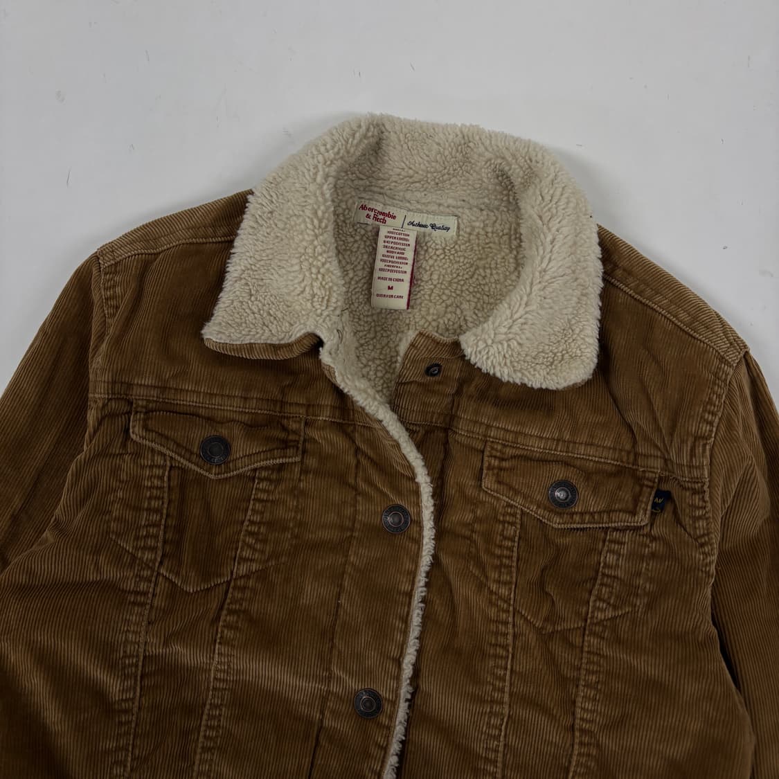 아베크롬비 쉐르파 퍼 자켓 상품이미지5