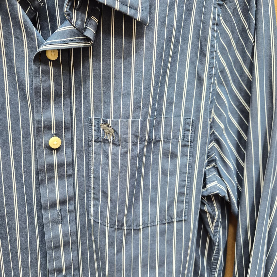 아베크롬비 스트라이프 셔츠(남녀공용) 상품이미지2