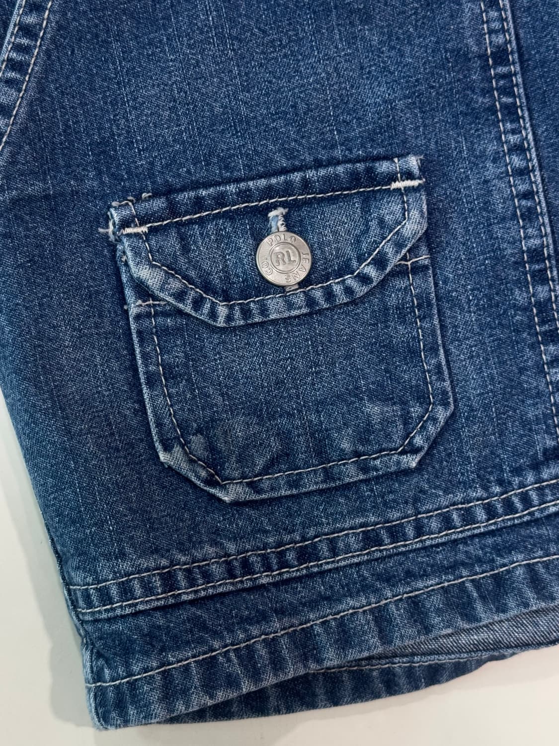 폴로랄프로렌 RL 데님 반바지 폴로진스 상품이미지5