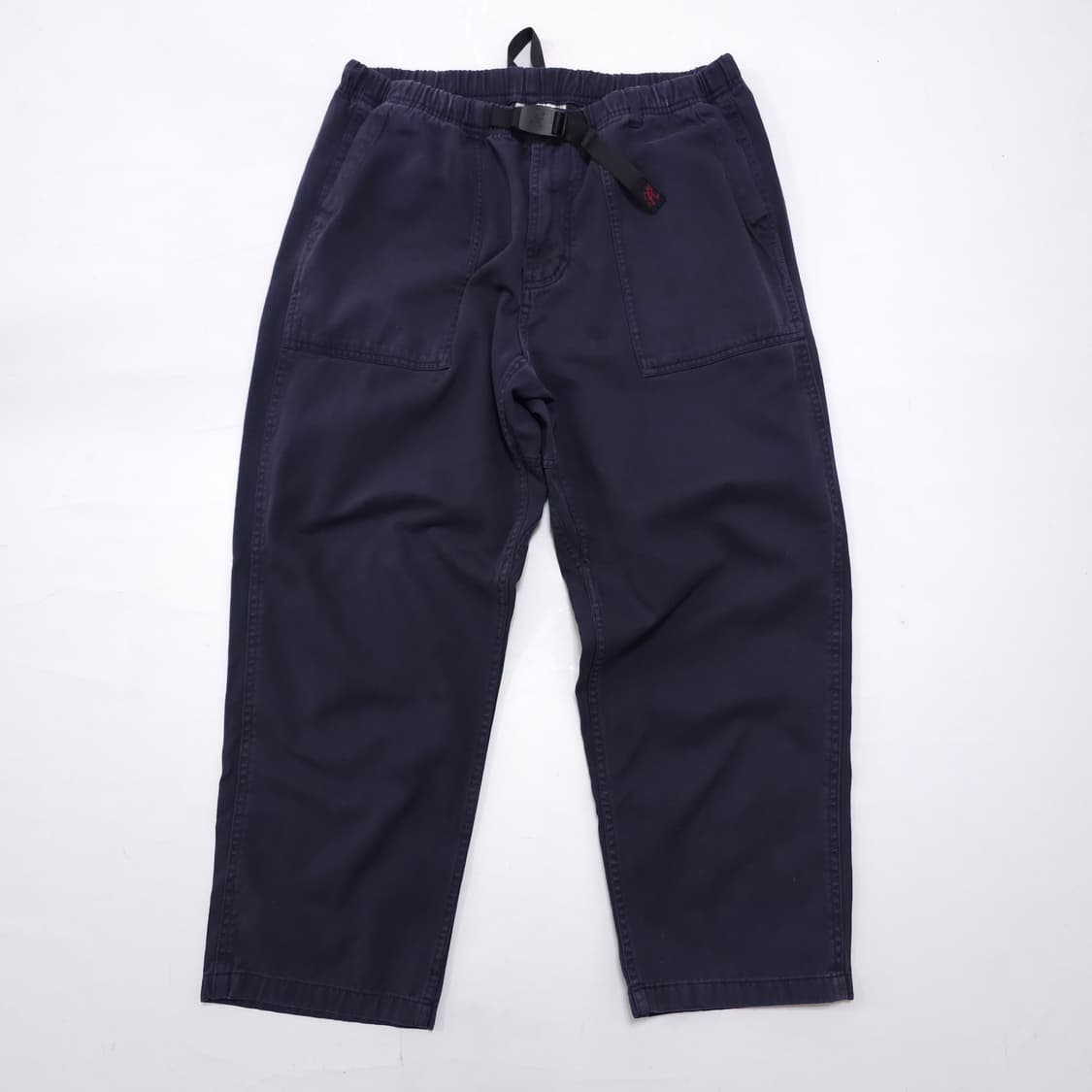 그라미치 벨티드 팬츠 네이비 상품이미지1