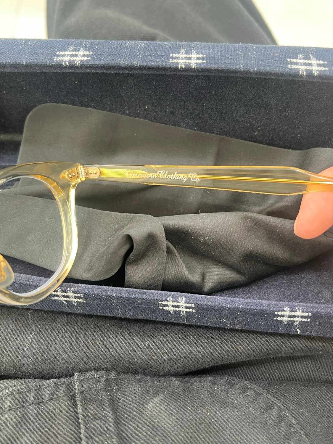 타임원클로딩 백산안경 보스턴 클리어 상품이미지2