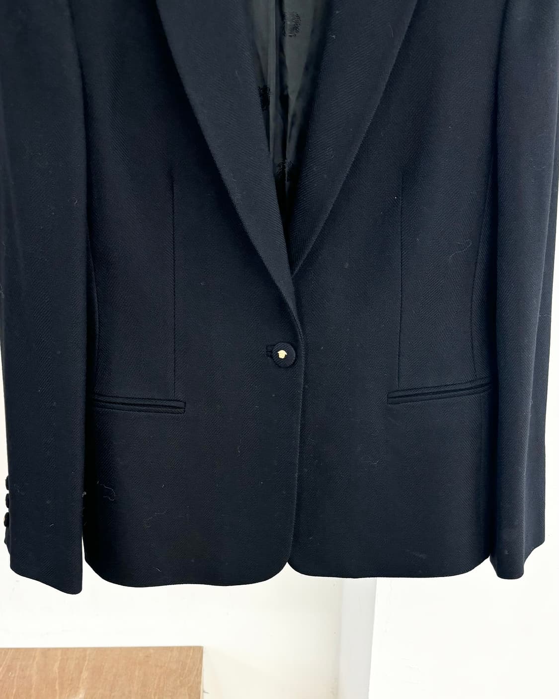 지아니 베르사체 블랙 싱글버튼 블레이저 자켓 상품이미지5