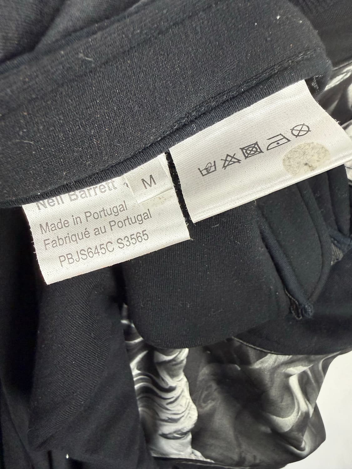 닐바렛 자유의여신상 프린트 네오프렌 맨투맨 M 상품이미지7