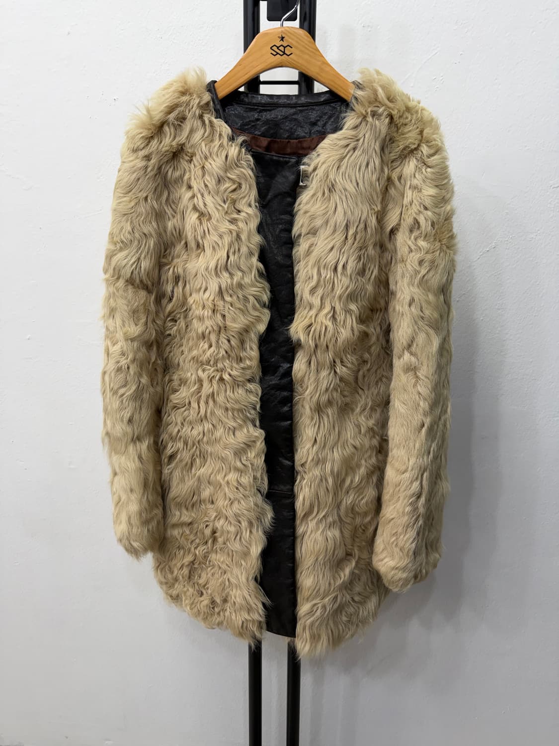 정품) LEEGA 리가 밍크 가죽자켓 F  상품이미지1