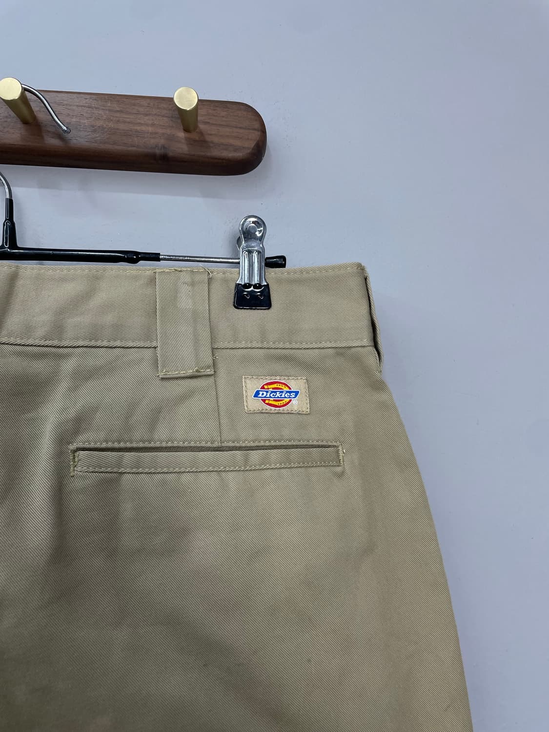 디키즈 베이지 패치로고 반바지 H233 상품이미지5