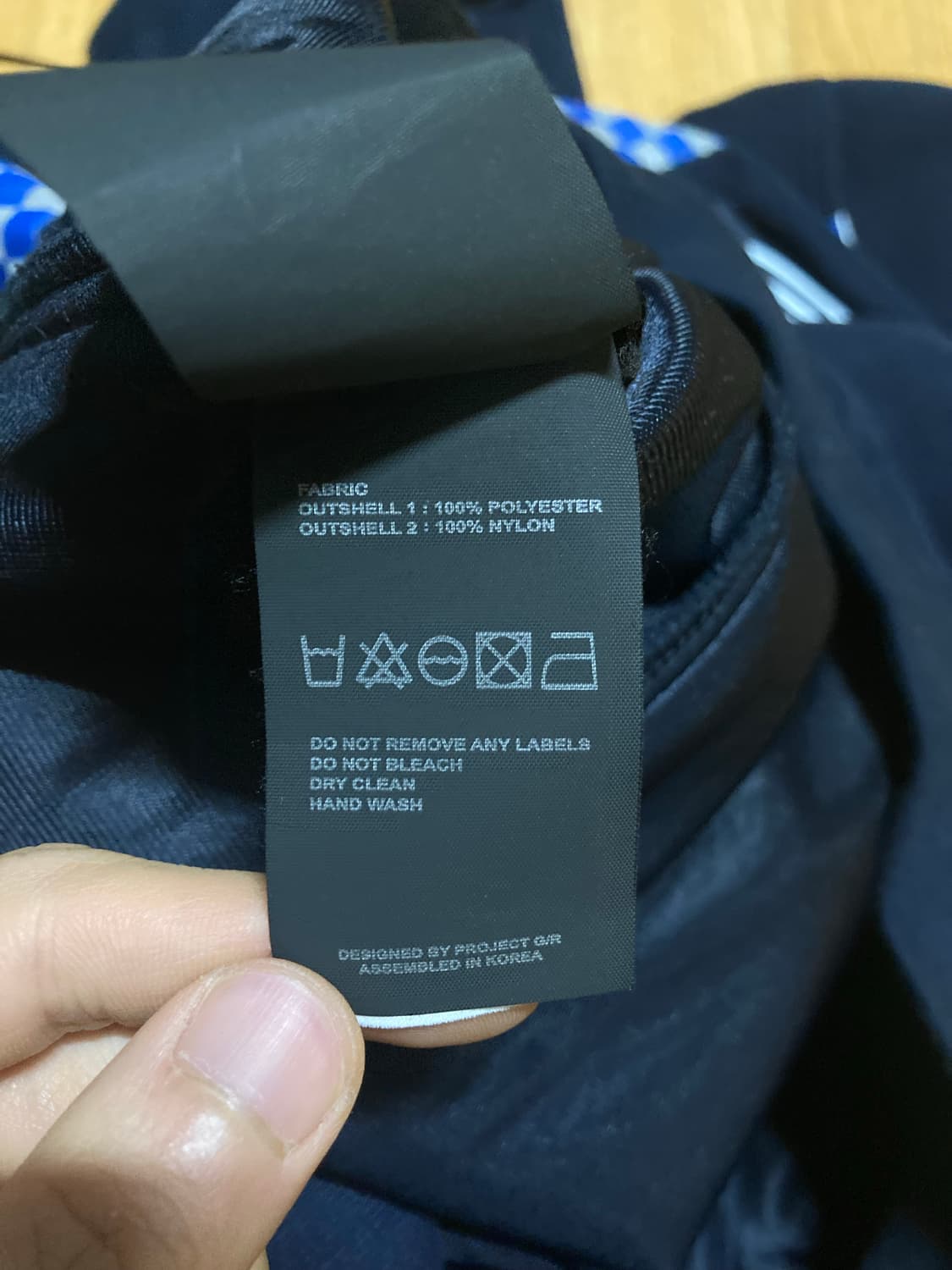 프로젝트gr / 폴리티코 플리스 자켓 / 네이비 2 상품이미지4