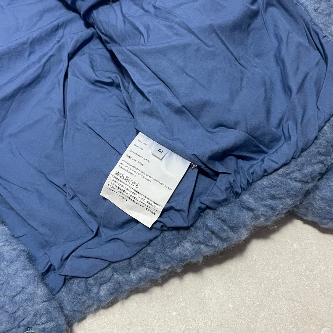 [M] ERL 이알엘 바시티 시어링 자켓 상품이미지3