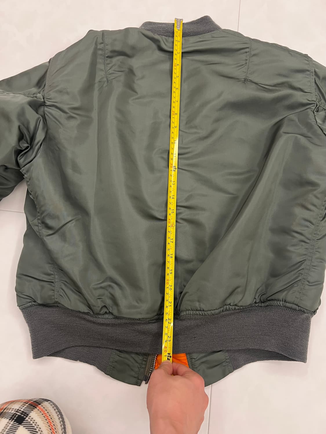 70s 오리지널 ma-1 자켓 M사이즈 판매합니다 상품이미지7