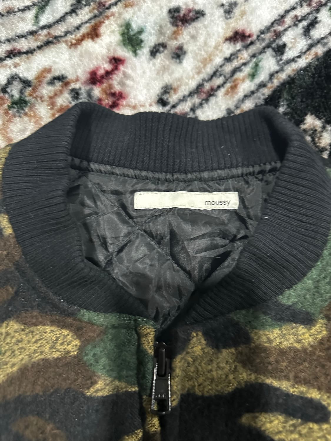 MOUSSY 마우지 카모 플리스 집업 자켓 1 상품이미지2