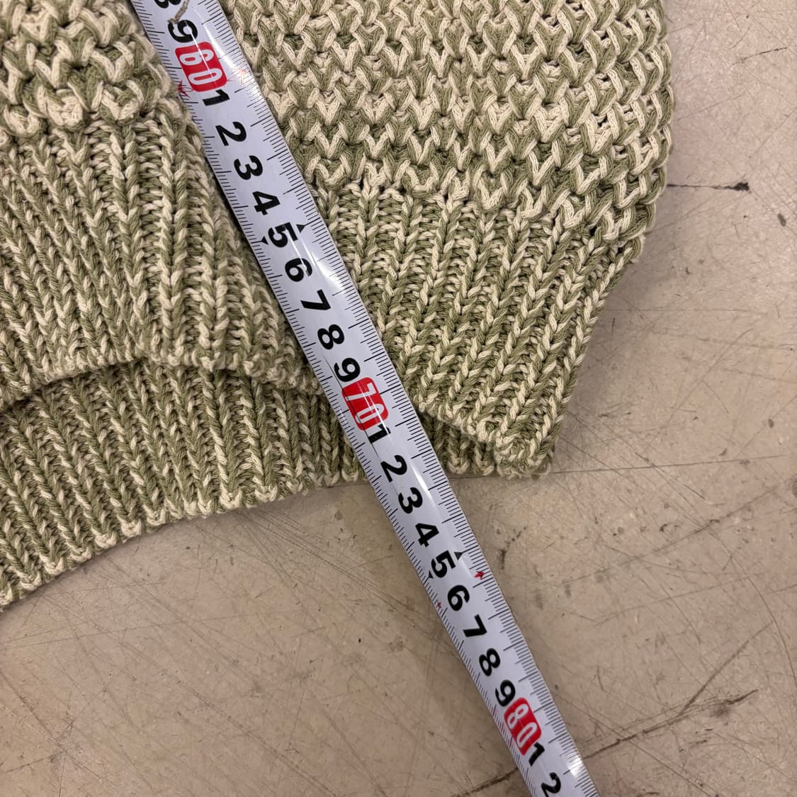 세터 패턴 니트 베스트 상품이미지5