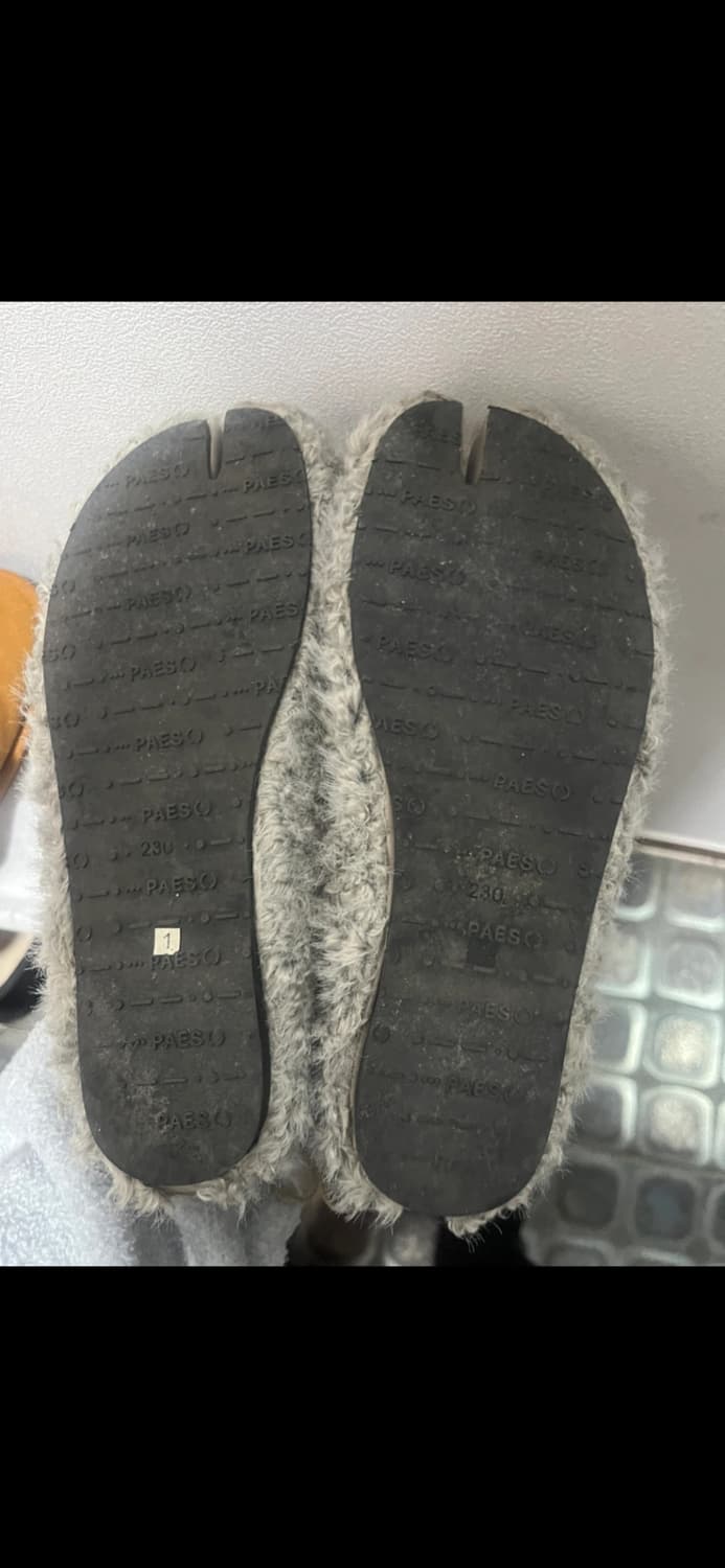 Paes 페이즈 테디 스트링 플랫 그레이 230 상품이미지3