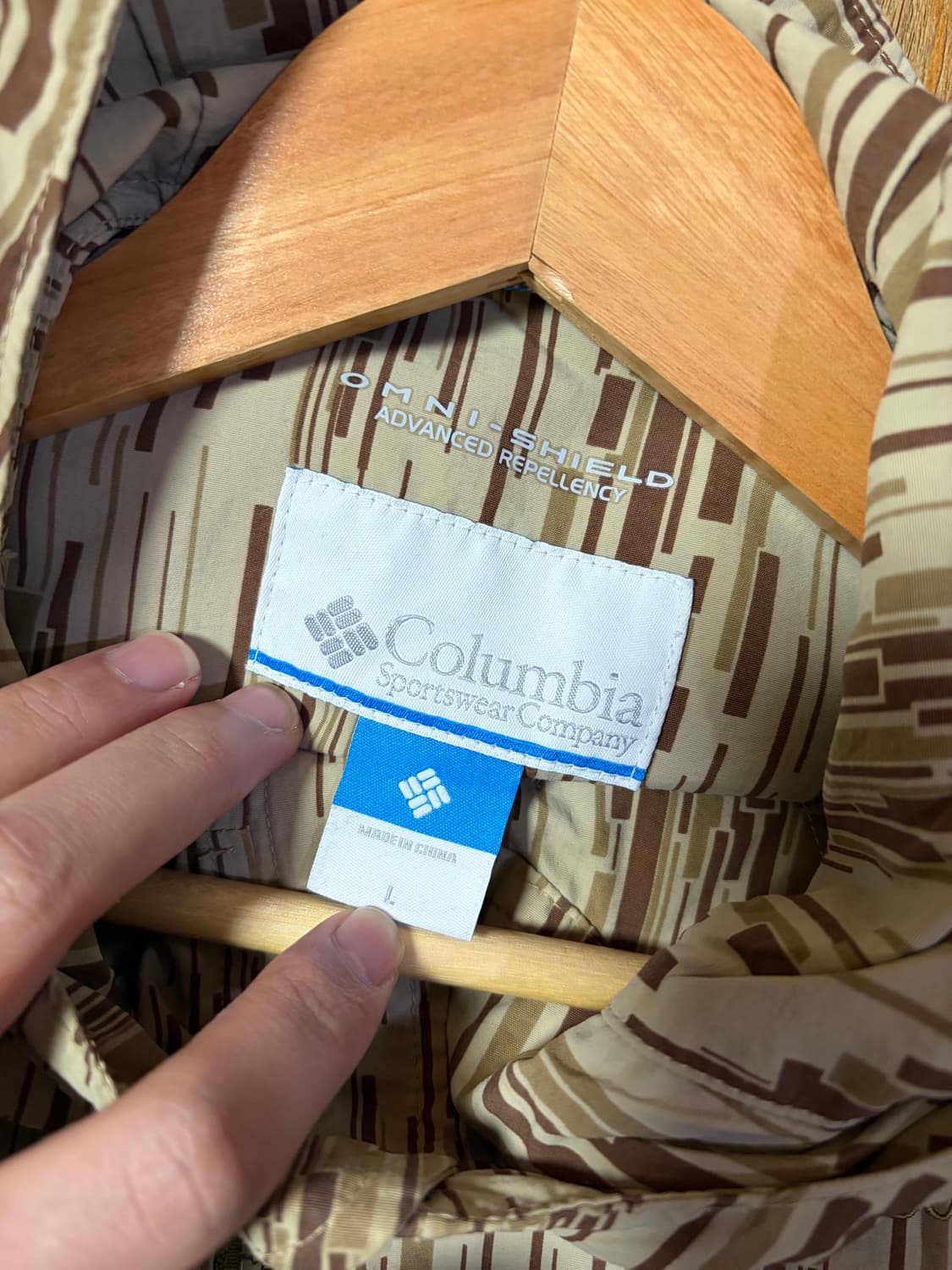 빈티지 컬럼비아 윈드브레이커 L 상품이미지3