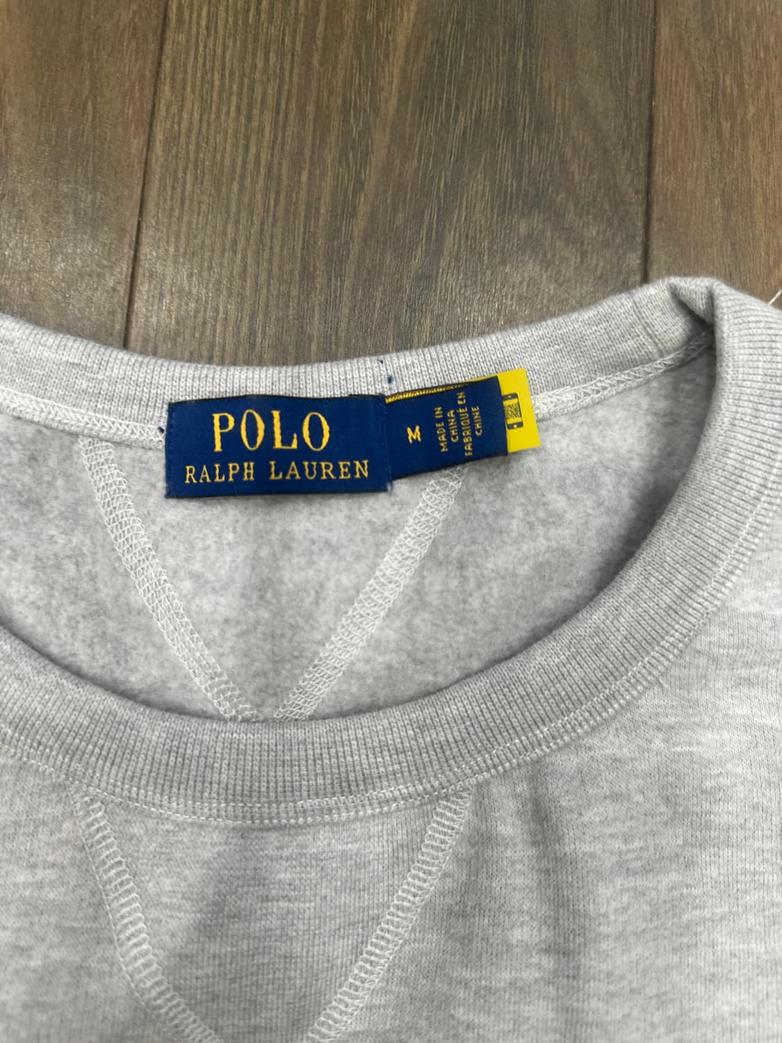 폴로 랄프로렌 기모그레이 맨투맨   m 상품이미지6