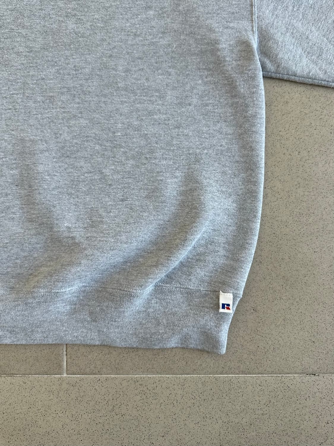 90s 빈티지 러셀 스웻셔츠 그레이 L USA 상품이미지3