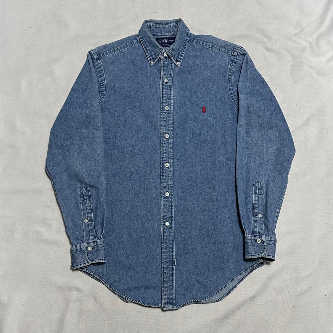 S 폴로랄프로렌 청 데님 셔츠 상품이미지2