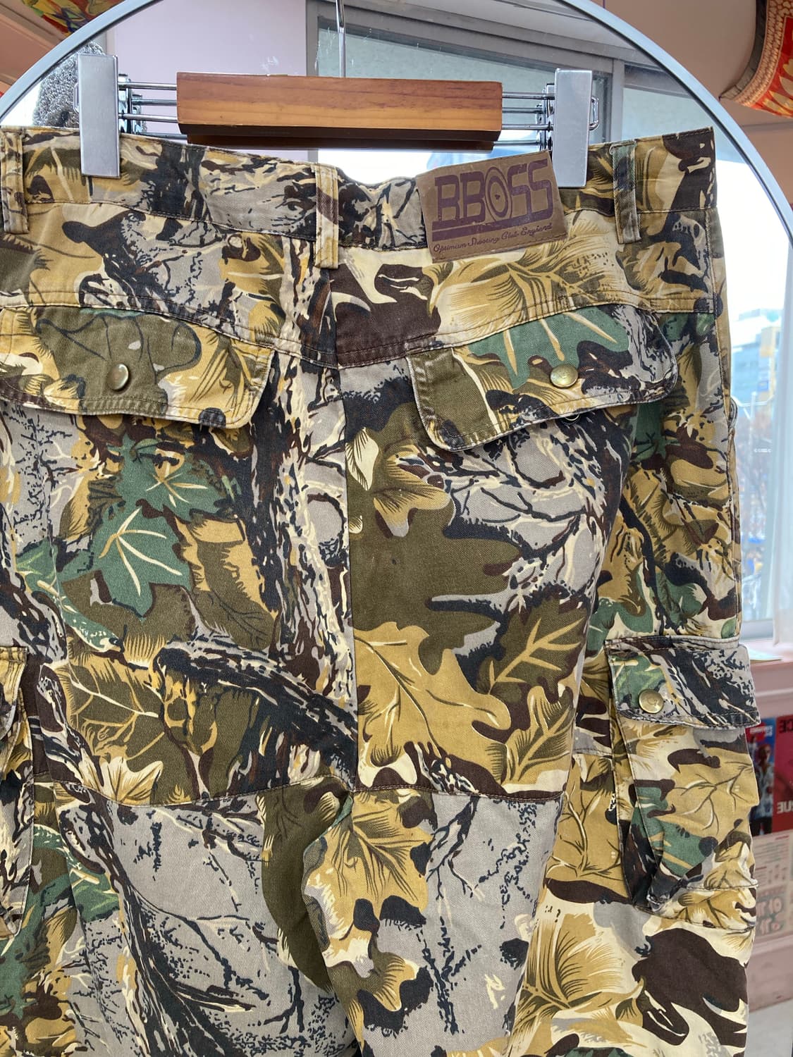 빈티지 패턴 카고 팬츠 상품이미지7