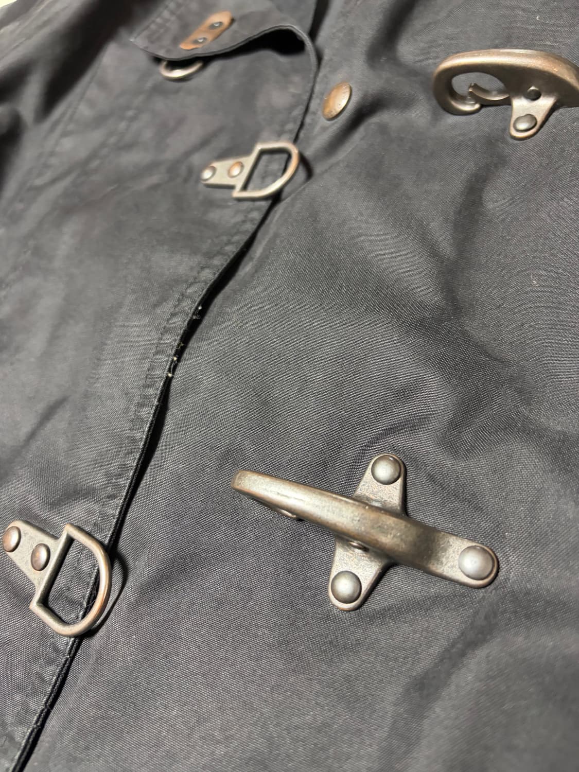 (M) 폴로 랄프로렌 파이어맨 덱 버클 코트 블랙 상품이미지6