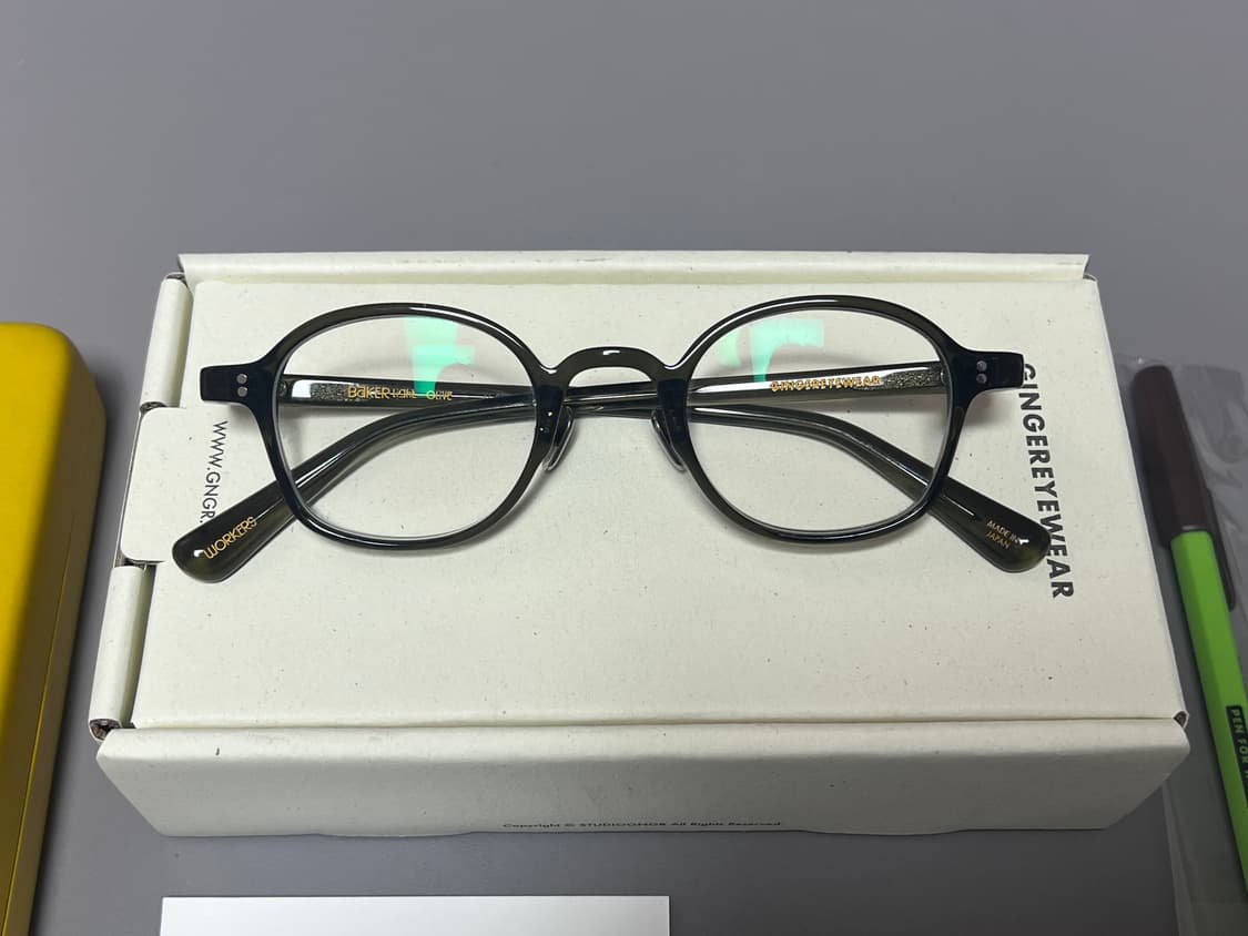 진저아이웨어 베이커라이트 올리브 상품이미지2