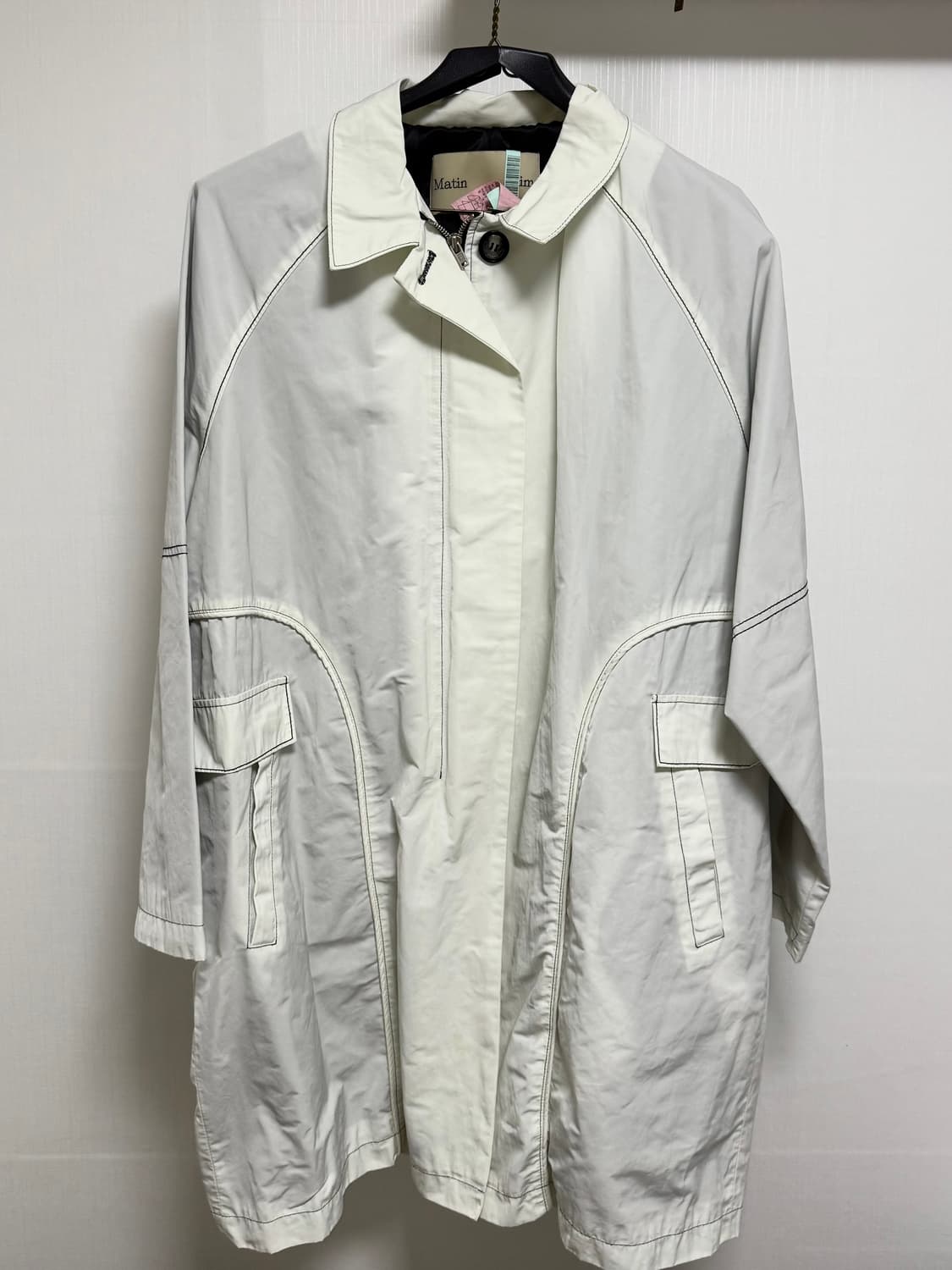 마뗑킴 21fw 코팅 바람막이 상품이미지2