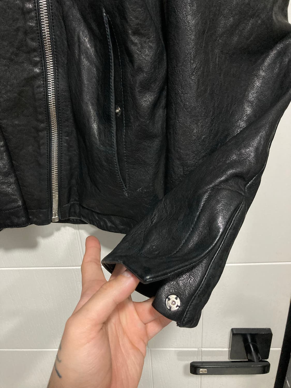 MJB 바이커 가죽 자켓 상품이미지7