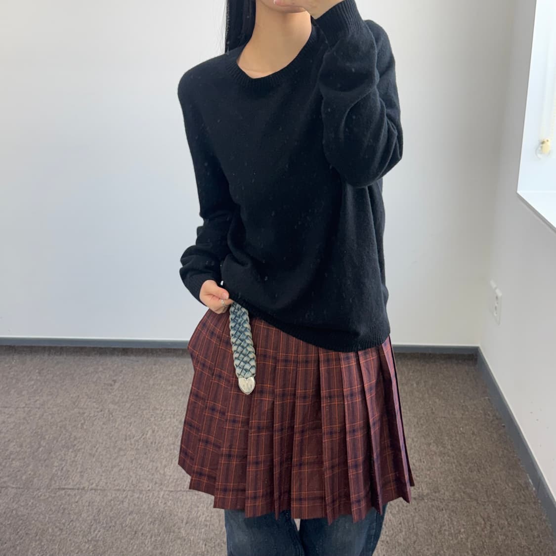 Cos 코스 캐시미어 블랙 니트  상품이미지2