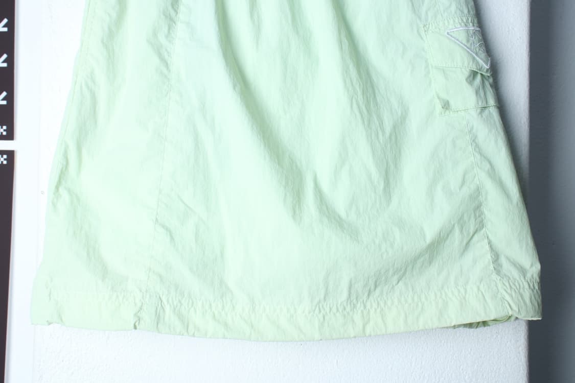 W(XS) 잇미샤 스커트 치마 밴딩 포켓 연그린 폴리-P1P10303 상품이미지4