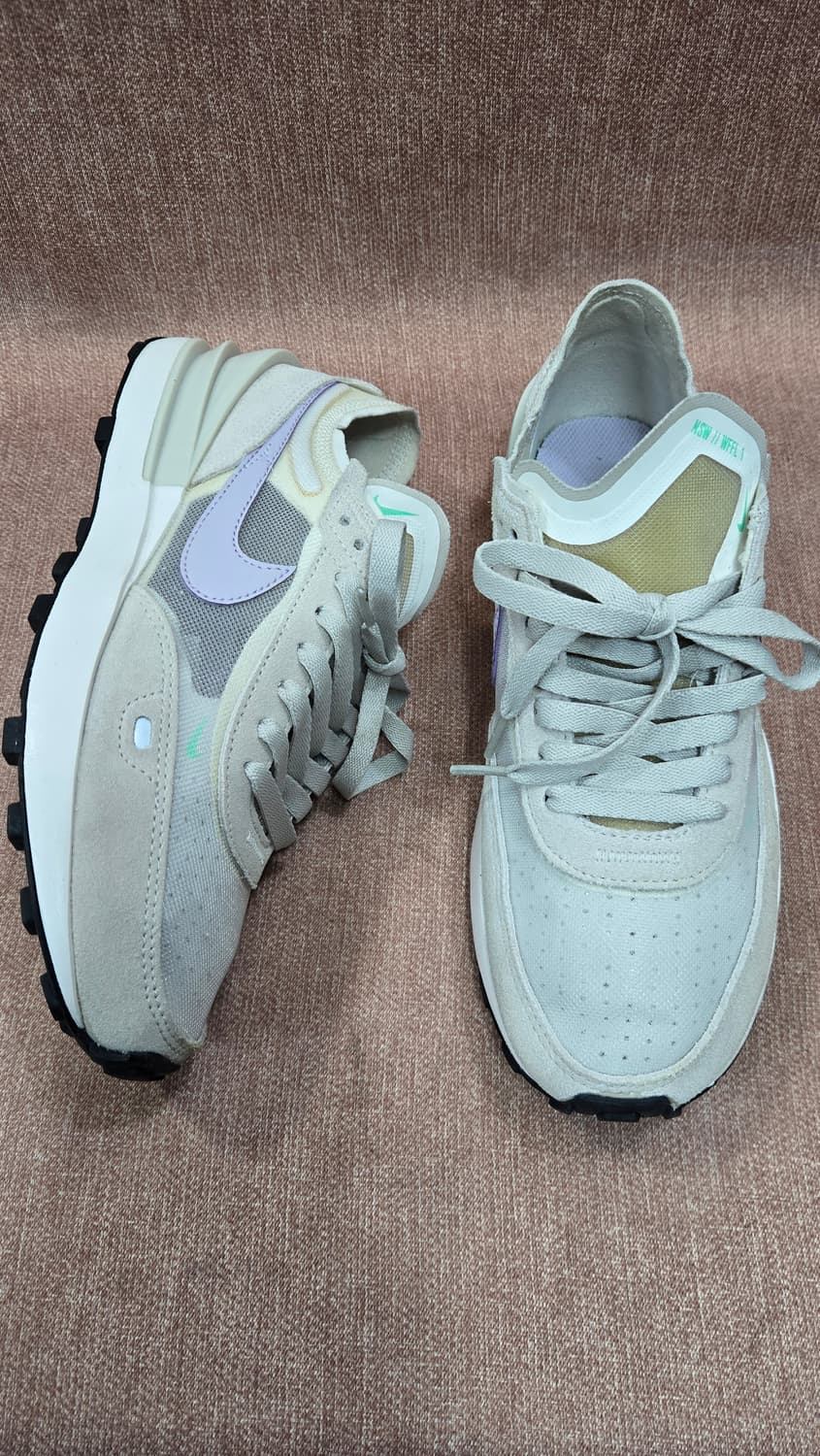 나이키 245mm- Waffle One 운동화 베이지 퍼플 상품이미지1