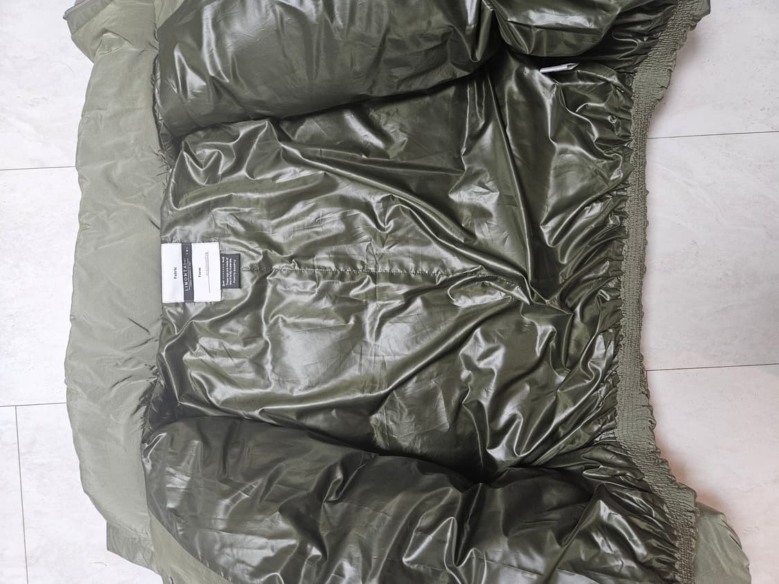 [L]후미토간류 카키 다운 점퍼 상품이미지2