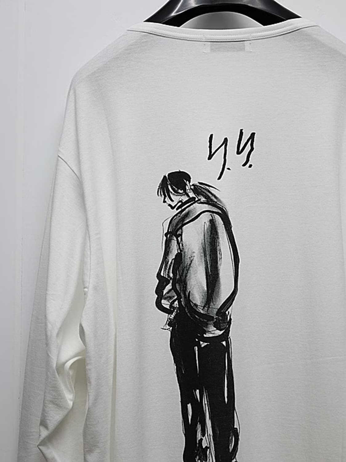 요지야마모토 yy백프린팅 롱슬리브 3사이즈 상품이미지3