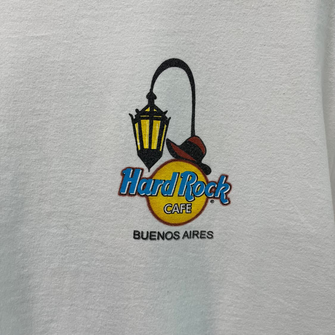 [M] 90s 아르헨티나 하드락 카페 부에노스 아이레스 반팔 티셔츠 상품이미지2