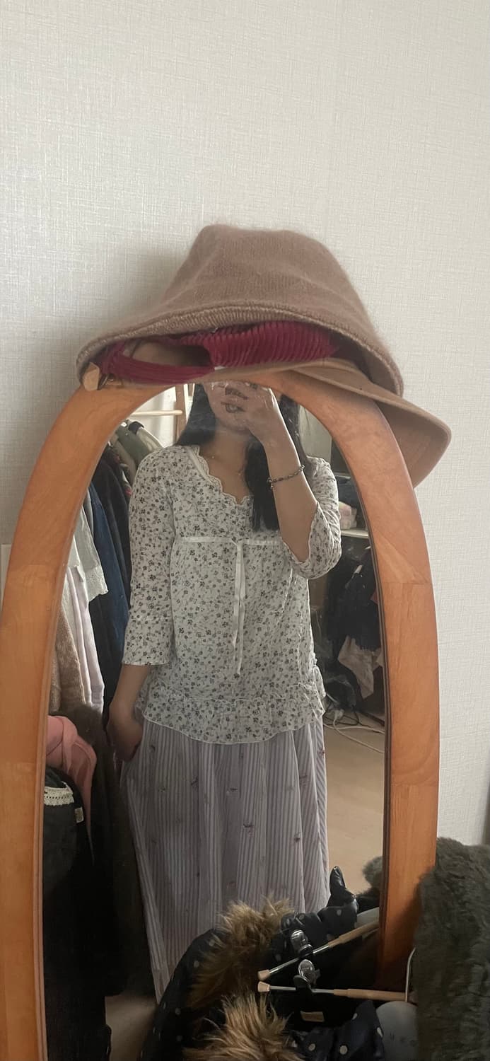 모리걸 빈티지 아오이유우 청순모리 set 🩵🤍🌸 상품이미지6