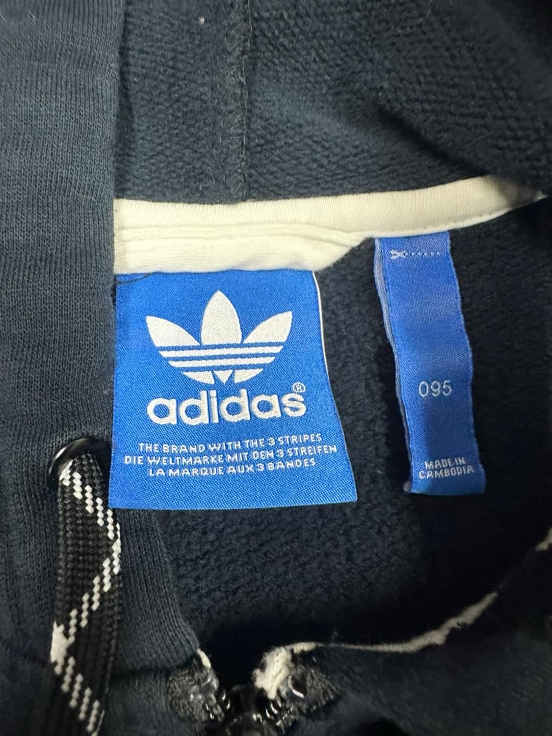 아디다스 오리지널 파이어버드 로고 후드집업 져지(95) 상품이미지4