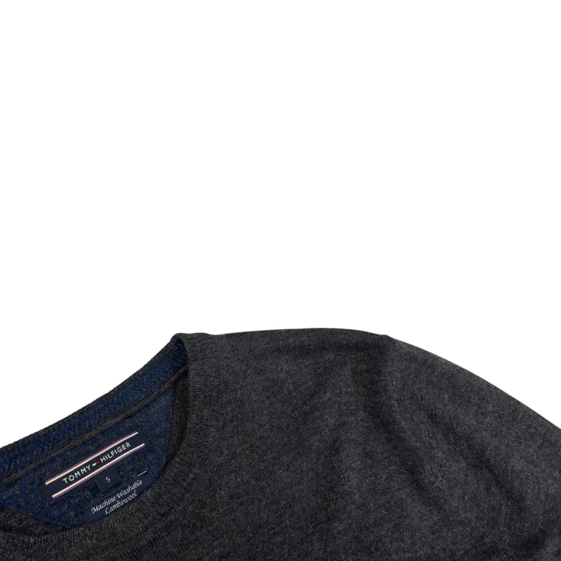 타미힐피거 챠콜 램스울 니트 상품이미지3