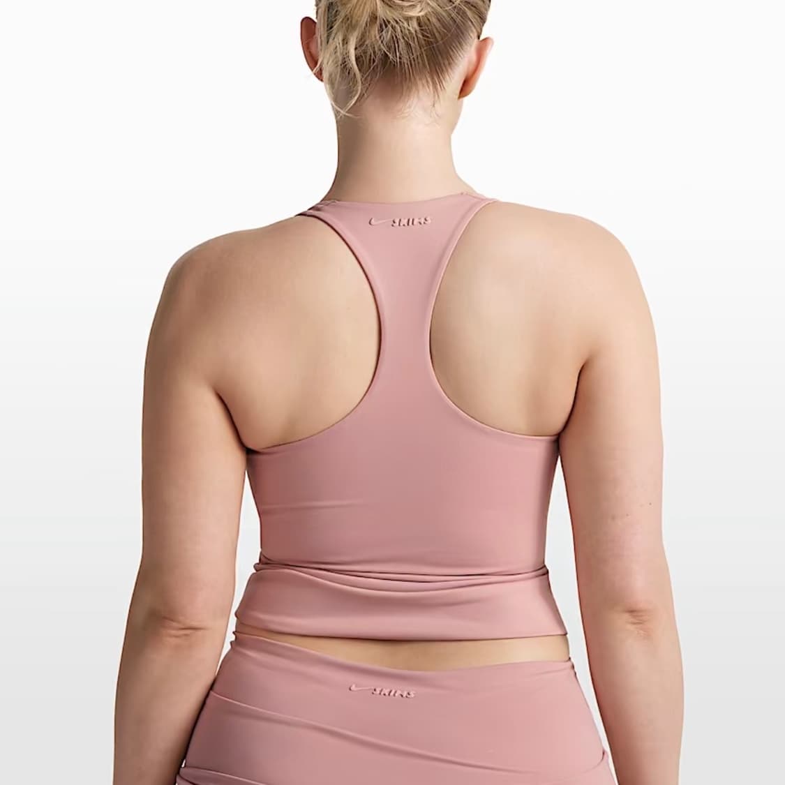 나이키스킴스 매트 여성 레이서백 탱크 탑 Himalayan 핑크, XS 상품이미지2