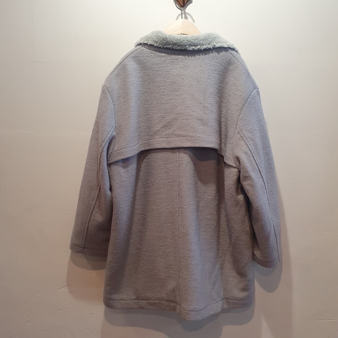 sieering 뽀글이 안감 집업 코트 시어링 상품이미지4