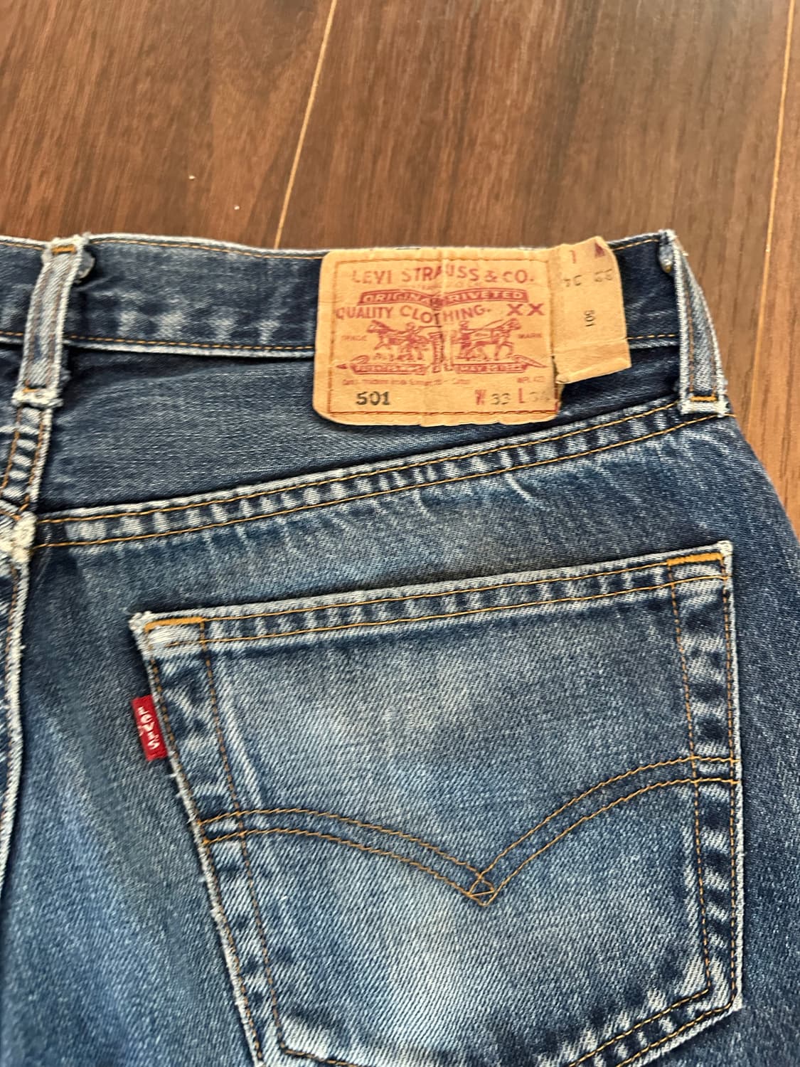 리바이스 501 33x34 상품이미지3