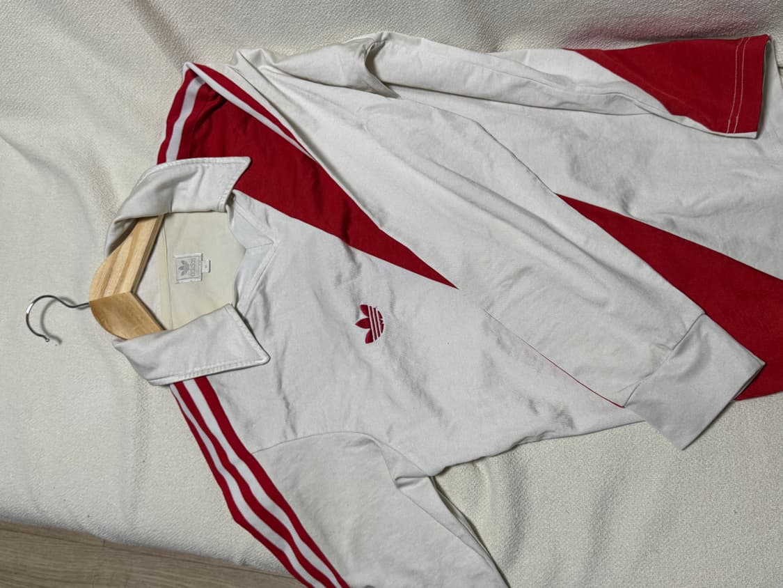 90s adidas Originals 빈티지 롱슬리브 축구 저지 상품이미지2
