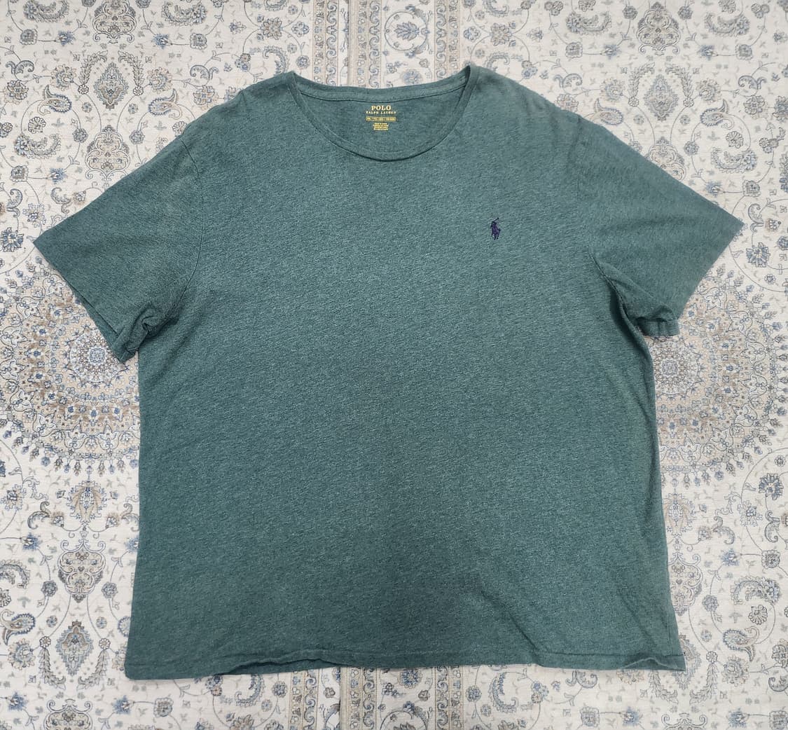 폴로 랄프로렌 그린 반팔 티셔츠 2XL 상품이미지1