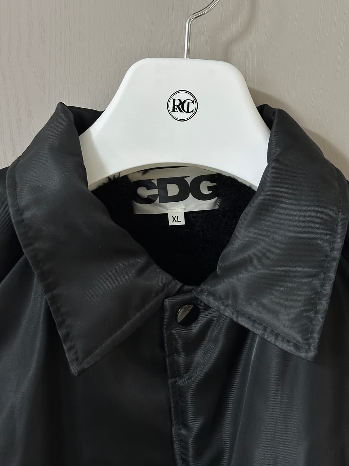 꼼데가르송 자켓 (코치자켓형 보아 후리스 내피) 따뜻🔥 상품이미지6