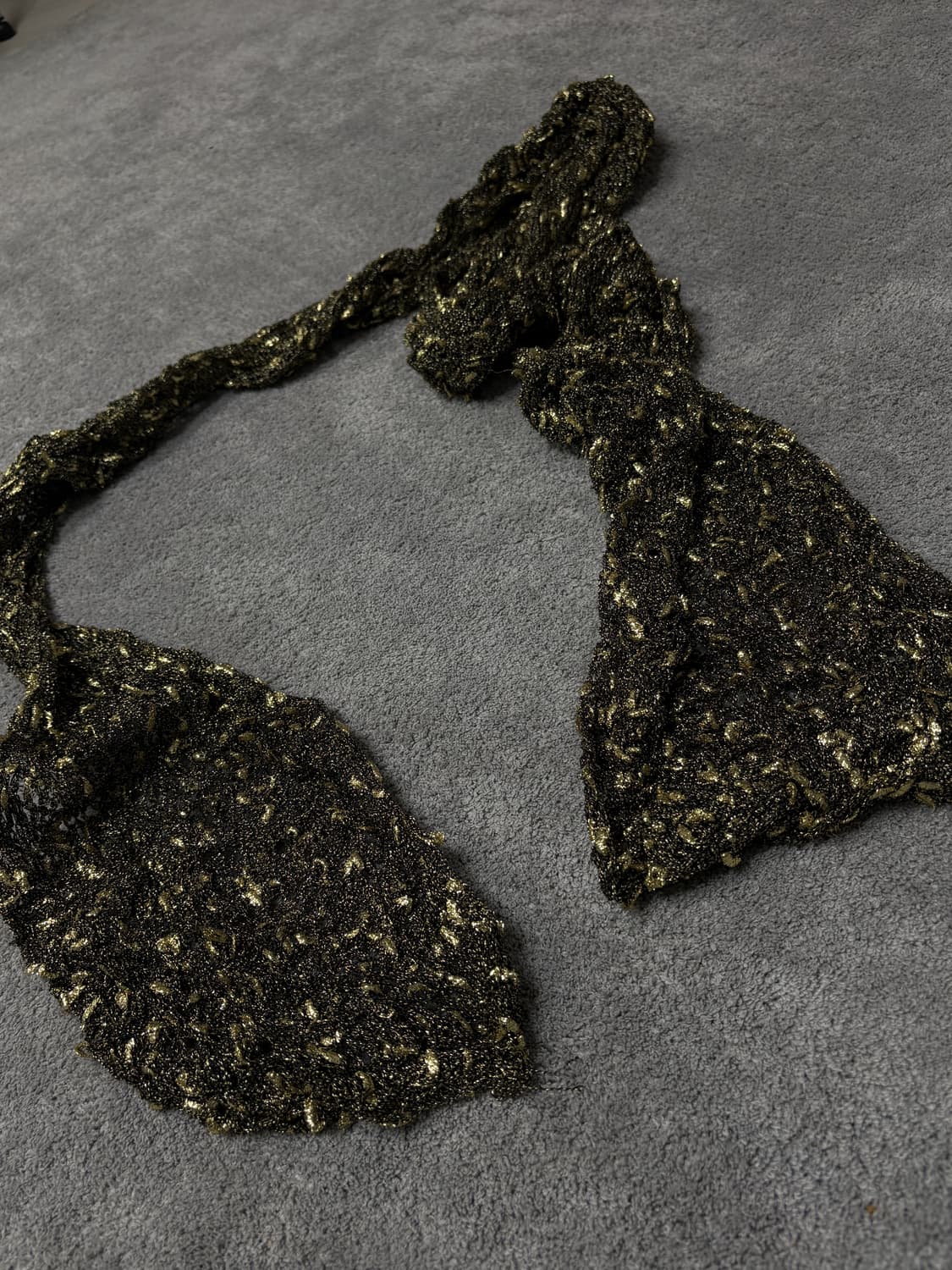 Vintage v-kei punk mood y2k scarf 상품이미지2