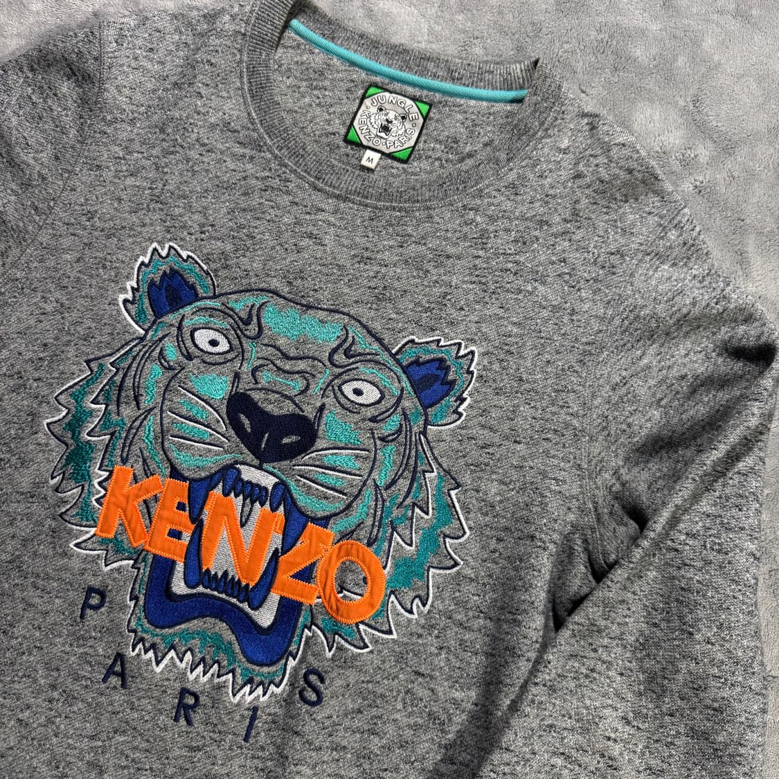 겐조 자수 타이거 맨투맨 상품이미지2