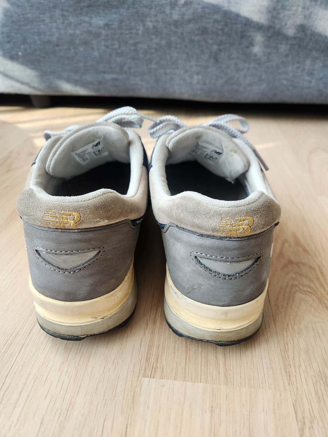 뉴발란스 1600 프리미엄 빈티지 그레이 CM1600vg 285mm  상품이미지3