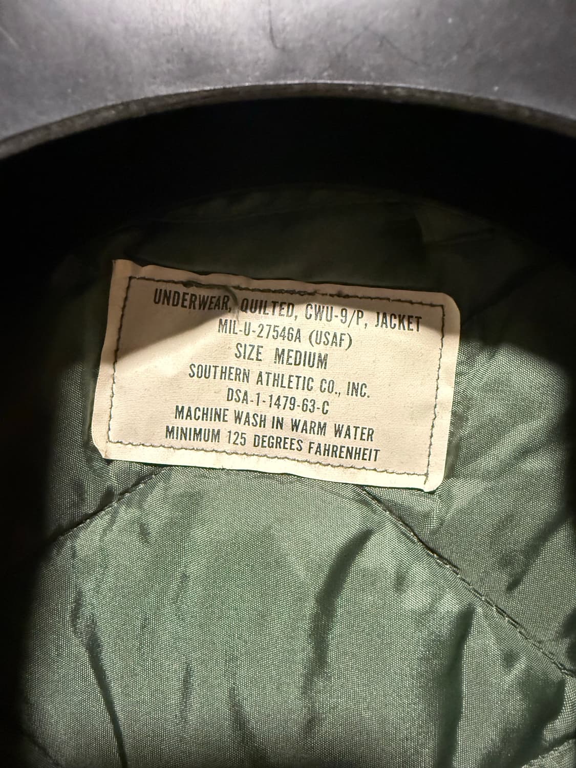 오리지널 CWU-9 데드스탁 급 M USAF 상품이미지3