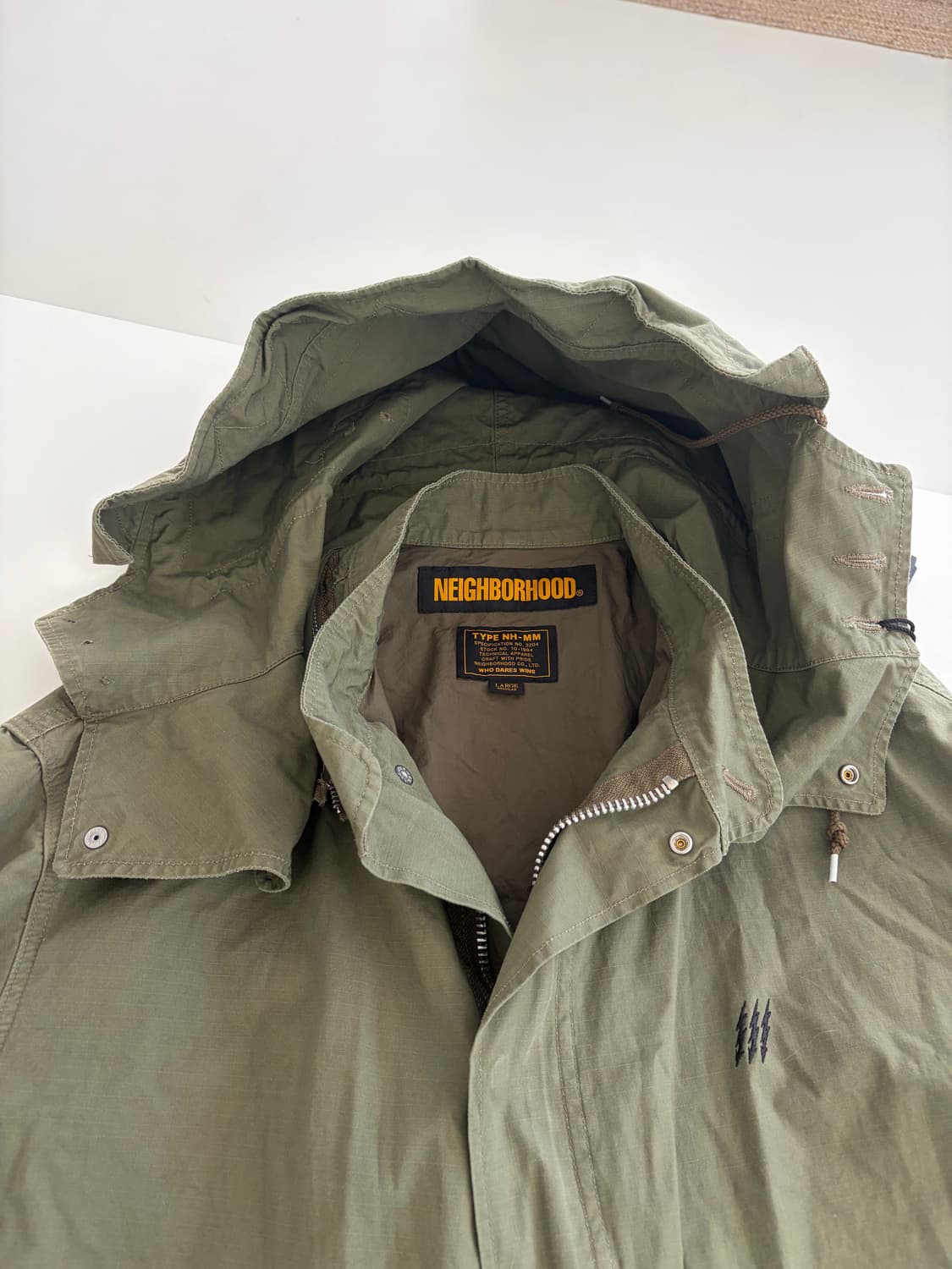 네이버후드 m 51 피쉬테일 자켓 / L 상품이미지2