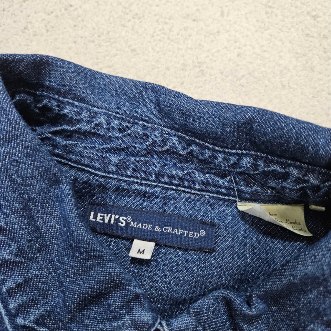 리바이스 데님 셔츠 M 상품이미지5